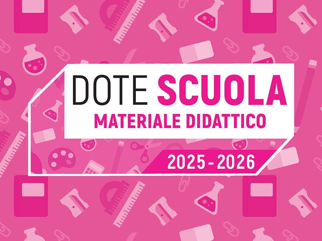 componente Materiale Didattico anno scolastico e formativo 2025/2026, e Borsa di Studio statale anno scolastico 2024/2025. Scadenza domanda 22/5/2025.